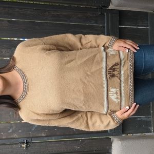 100% Baby Alpaca Women's Sweater, Size M/L